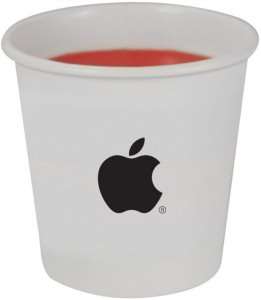 Promotional Stadium Cups: 4oz White Paper Cups